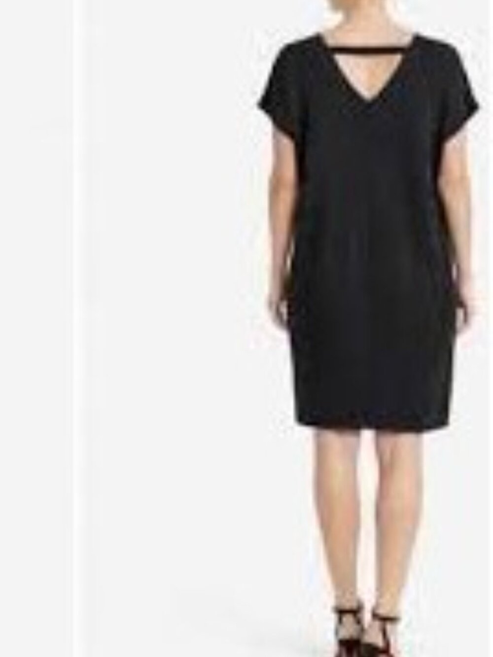RACHEL Rachel Roy Plus Stretchy V-neck Jersey Tunic Soft Dress Size XL